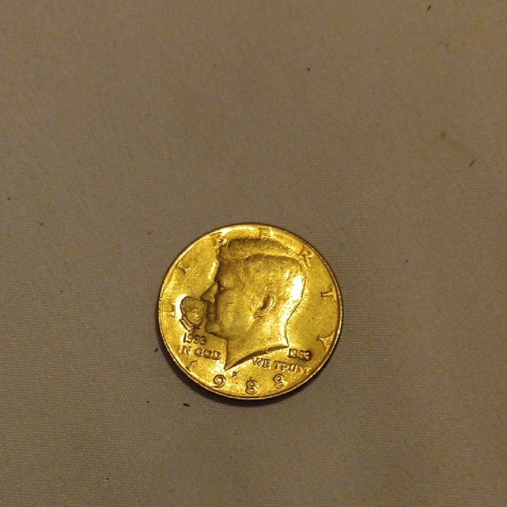 Gold Coin with Kennedy Profile